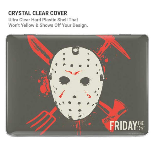 Warner Bros Friday the 13th Jason Voorhees Mask MacBook Pro 14in (2021-24) Case plus Skin